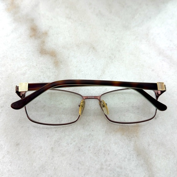 Karen Kane Gardenia Eyeglass Frames Women’s Brown Rectangular Full Rim 51-16-135 - Picture 5 of 9